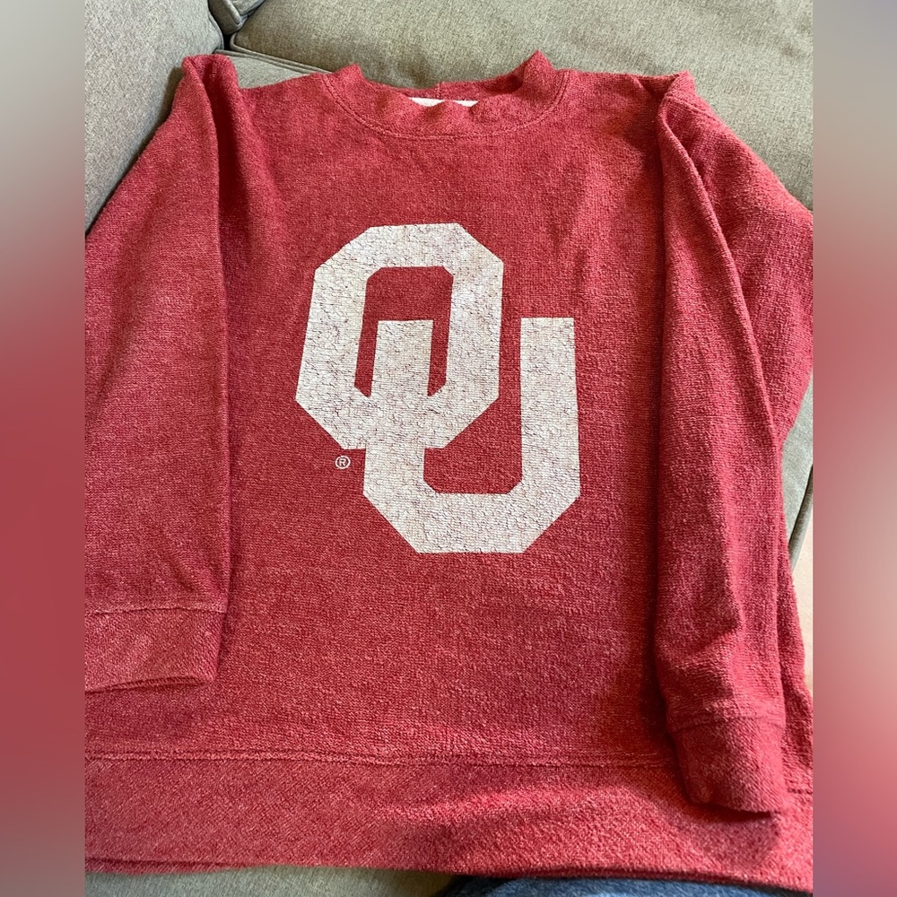 OU Oklahoma University ladies sweater